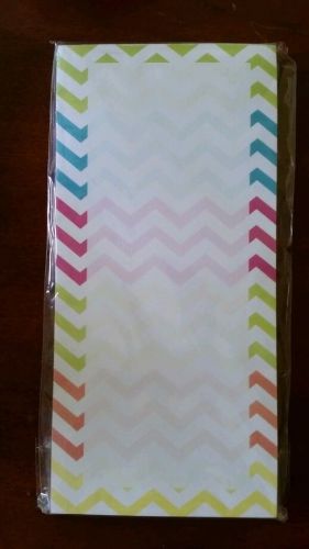 TARGET DOLLAR SPOT -Rainbow CHEVRON MAGNETIC LIST PAD PLANNERS Erin Condren -
							
							show original title