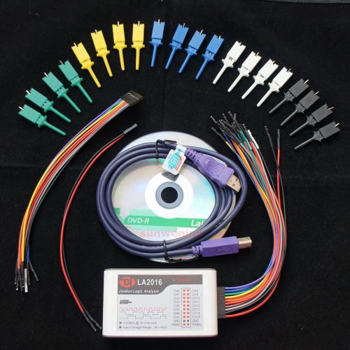 LA2016 Logic Analyzer 200MHz max sample rate,16Channels,10G Max Depth,PWM output