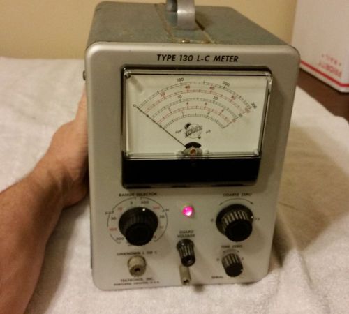 Tektronix Type 130 L-C Meter Inductance Capacitance Tester Analyzer Industrial