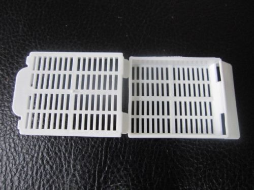 NEW 100pcs Embedding Cassette Tissue Culture White Color