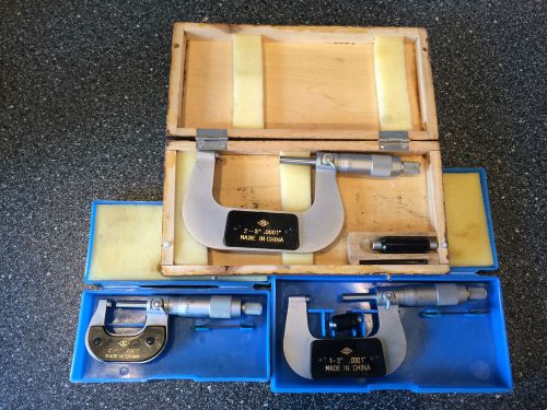 Micrometer set by Links