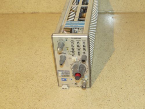 TEKTRONIX 7B80 TIME BASED PLUG IN (C)