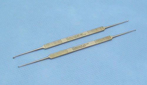 Aesculap HOUSE Curette Set, OG181 / OG182, Double Ended, German, ENT