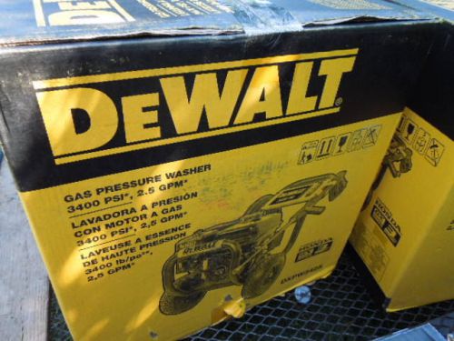 Dewalt 3400 PSI Commercial Pressure Washer No Reserve New!!!