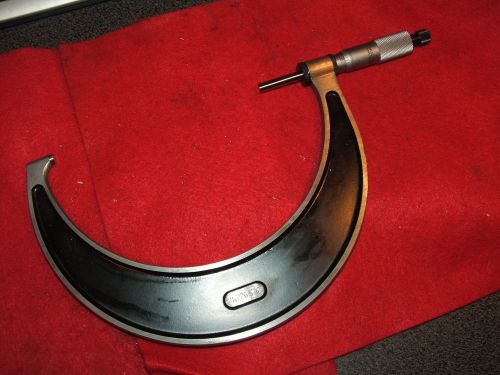 STARRETT #226 5-6 inch micrometer in new condition