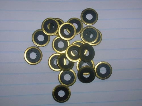 OXYGEN E TANK WASHERS BRASS &amp;VITON (Qty 20)