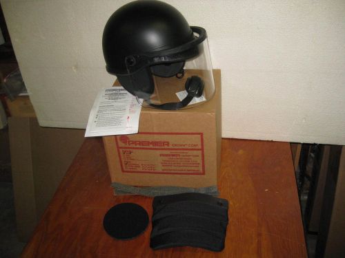 PREMIER CROWN PROFESSIONAL RIOT DUTY HELMET MODEL 9065 UNIVERSAL NEW IN BOX