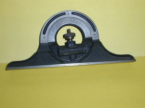 Brown &amp; Sharpe protractor head for combination square