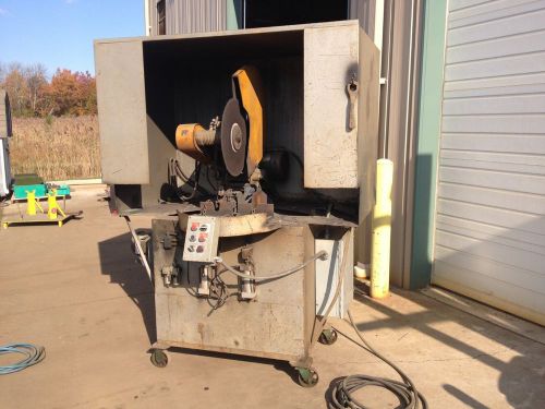 Everett severite abrasive cut off saw cutoff baldor motor for sale