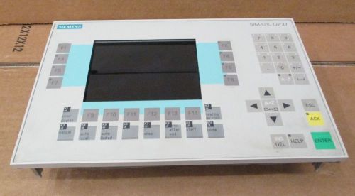 SIEMENS TOUCH OPERATOR PANEL OP27 Mono 6AV3627-1JK00-0AX0