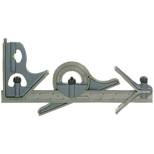 Pec 4 piece combination square set u-36 blade length 18&#039;&#039; non-reversible for sale