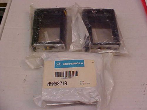 FINAL motorola stx portable radio housings nhn6371b 3ea as 1 lot w/bottom #a266