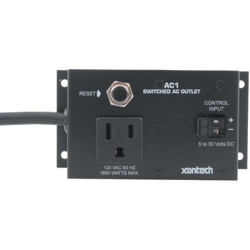 Xantech AC1 Controlled AC Outlet 2.63&#034;H x 2.5&#034;W x 4.25&#034;D