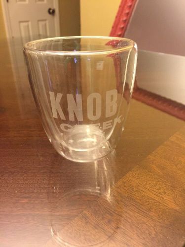 Knob Creek Bourbon Whiskey Double Wall Rock Glass 12oz