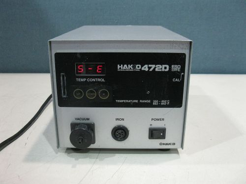 HAKKO 472D DESOLDERING STATION #827