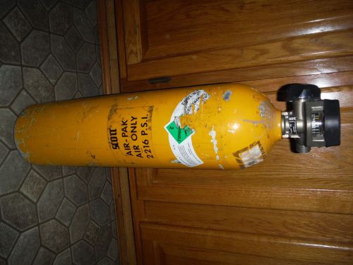 Scott cylinder valve assembly scuba fire fighting air tank 2216 p.s.iy scuba fir for sale