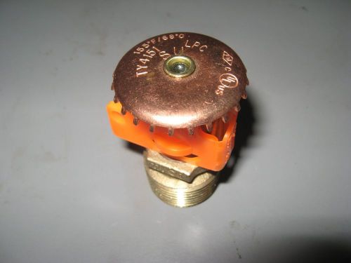 Tyco t575901155 sprinkler head ty4151 3/4 in brass upright 155f for sale