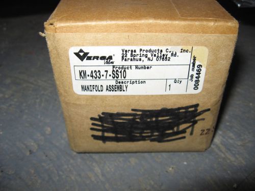 Versa Valve Manifold (K-series) KM-433-7-SS10