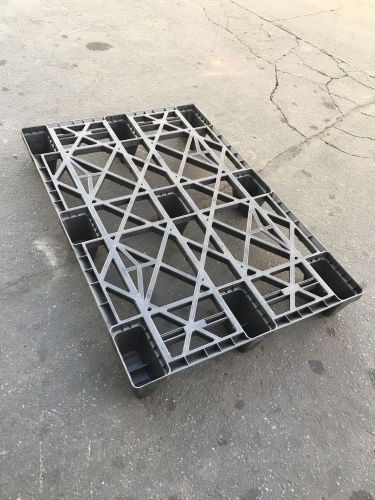 Plastic Pallet 48x32 Nestable 4 Ways, Export Shipping, food, Warehouse Storage