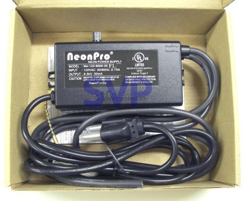 **FLASHING** 9,000 volt, 9kV (6.5kV RMS) NEON SIGN TRANSFORMER POWER SUPPLY