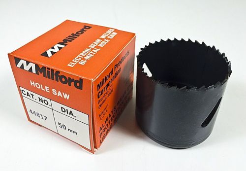 50MM ELECTRON-BEAM WELDED BI-METAL HOLE SAW MILFORD - 2&#034;