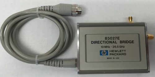 Agilent / hp 85027e directional bridge (.01 - 26.5 ghz) for sale