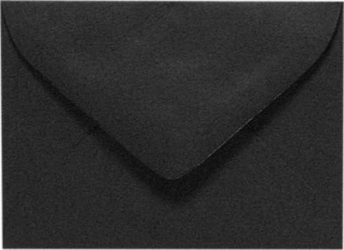 Envelopes.com #17 mini gift card envelopes (2 11/16 x 3 11/16) - midnight black for sale