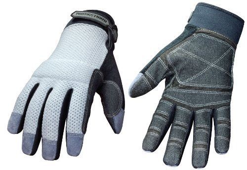 Youngstown Glove 04-3070-70-L Mesh Utility Plus Performance Glove Large, Gray