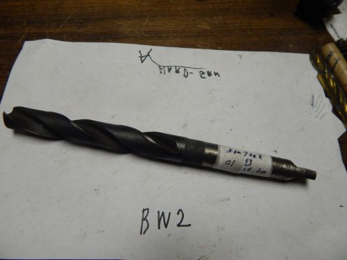 New York  49/64&#034; x # 2 Taper Shank Twist Drill Bit Unit #01