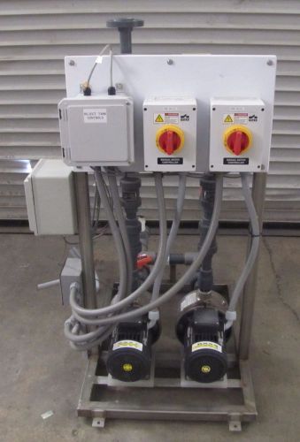 GRUNDFOS CHI4-30 A-B-G BQQE / C 4J503463P10822 PUMP LOT OF TWO SETUP (#1640)