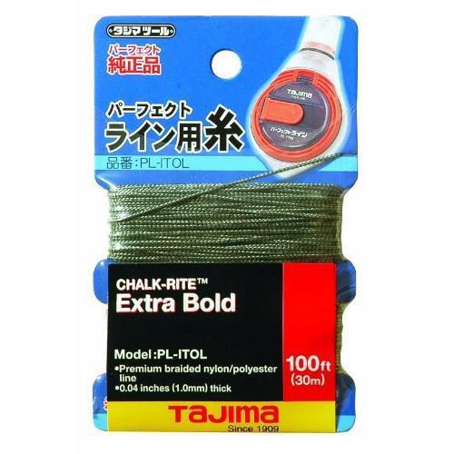 Tajima pl-itol chalk-rite premium grade extra bold nylon line, 1 mm thick by new for sale