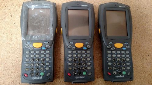 LOT OF 3x SYMBOL PDT8146-J4BA30WW WIRELESS HANDHELD POCKET PC