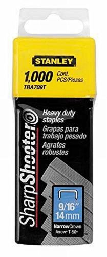 Stanley Tools TRA709T 6 Pack 9/16in. Heavy Duty Staple 1,000/Box