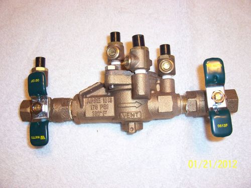 NEW Watts 009QT 3/4 inch RP Backflow