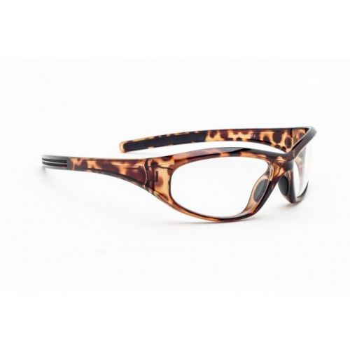 X-ray Radiation Leaded Protective Eyewear in Stylish Women&#039;s Tortoise Plastic