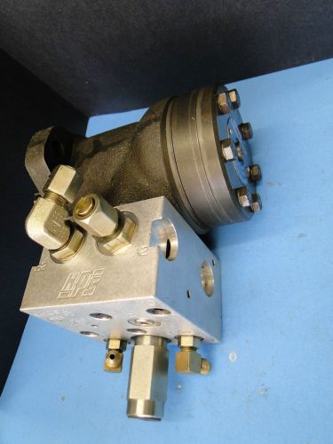 M+S Hydraulic Motor MLHR00G4B No. TC0325 w/HPS D7479B