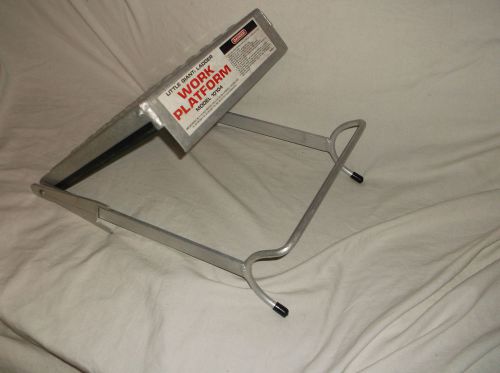 LITTLE GIANT LADDER WORK PLATFORM MODEL 10104 ALUMINUM/METAL ACCESSORY WING