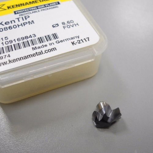 KENNAMETAL Carbide Replaceable Drill Tip 8.60mm KTIP0860HPM KC7315 [548]