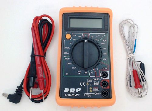 Digital Multimeter w/Temperature, ERDMWT