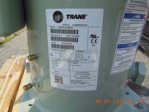 TRANE SCROLL COMPRESSOR E22 / CSHN315K0BKM / 460 V.