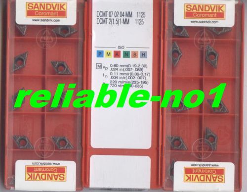 FREE  SHIPPING    SANDVIK   DCMT 070204-MM     1125     40pcs