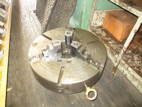 Sca, steel body, lathe chuck, 21&#034;, 3 jaw, d-11 mount, hard jaws, some soft jaws for sale