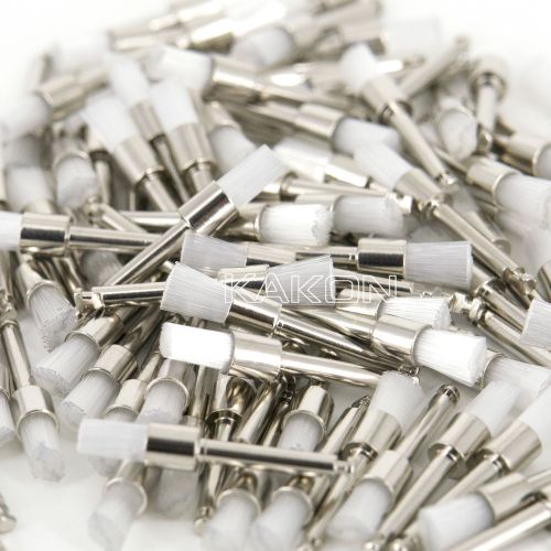 #ca# dental white nylon point head polishing brush burs burrs latch contra angle for sale