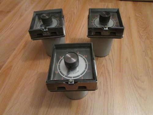 Sencorp F20 Sealing Machine Timers, Set of 3