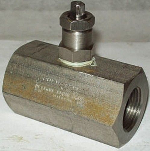 Deltrol pneu-trol 3/4&#034; stainless needle valve n35ss for sale