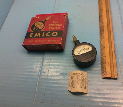 VINTAGE COLLECTIBLE EMICO A/C VOLTAGE TESTER