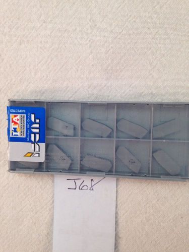 10 NEW ISCAR GIMF 520 CARBIDE INSERTS. GRADE IC20 {J68}