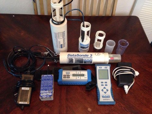 Hydrolab DataSonde 3,Hydrolab Surveyor 4,WRS-232A,scout 2,stirrer,battery Pack