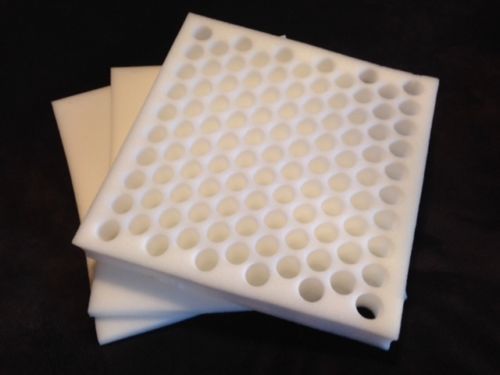 New egg shipping foam - quail egg shipping foam - 1 set with top and bottom for sale