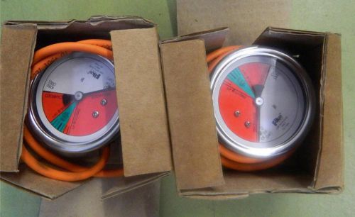 FIKE 02-11654  fire extinguishing  GAUGES LOT OF 2 FOR  IG-55